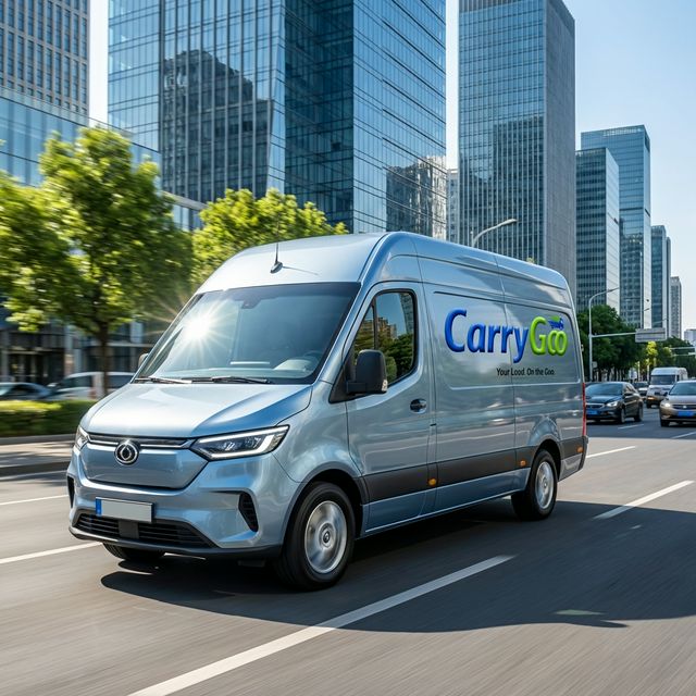 Branded Delivery Truck